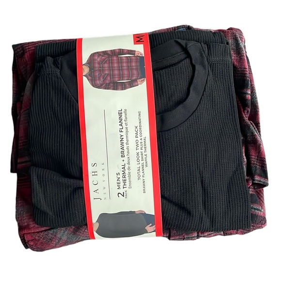 JACHS New York - Thermal & Brawny Flannel  2-Pack - Picture 2 of 7